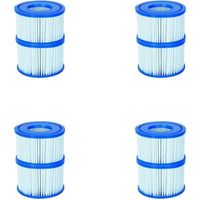 Lot de 8 filtres cartouches VI – Adaptés aux spas Lay‑z‑Miami, Vegas, Monaco