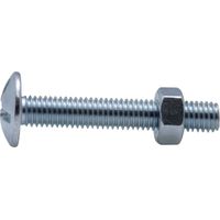 Zinkbeschichtete Ofenschraube Viswood Ø 8x60mm (Packung mit 4 Schrauben)