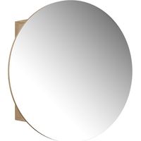 Armoire de toilette Loki, Chêne de force doré, 70x70cm avec 2 compartiments, Vicco