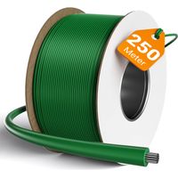 Wiltec 250 m Mähroboter Begrenzungskabel Ø 2,7 mm TCCA, kupferbeschichteter Aluminiumdraht, Leitkabel für Rasenroboter, Universal Begrenzungsdraht kompatibel mit diversen Rasenmähern