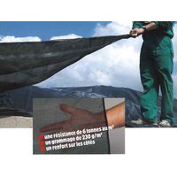 Griglia Tesa per Proteggere i Silos 'silotex' 12x15 M - Nero 240g/m²