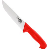 Coltello Francese Lama 26 cm Bufalo Macello S92/26 Manico Rosso