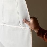 Store bateau occultant en Occultant aspect chenille LORETO