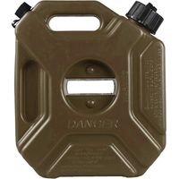 1.3 Gallon Fuel Tanks 5L Portable Gasoline Diesels Containers Anti-Static Backup Petrol Storage Tank-Green