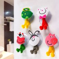 Lot de 5 porte-brosses à dents pour enfants - à fixer au mur