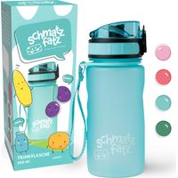 Klarstein Gourde Sport, Bouteille d'Eau Sport qui Garde l'Eau Froide, Gourdes, Bouteille Eau Sport Adulte, Homme, Femme et Enfant, Gourde Sans BPA, Water Bottle Etanche, Anti Fuite, 350ml, Turquoise