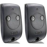 Télécommande Keytis RTS 2 canaux – Contrôle 2 moteurs RTS – Compatible portails et portes de garage – Lot de 2