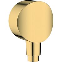 Hansgrohe Fixfit - Duschbogen S mit Rückschlagventil, polierte Goldoptik 26453990