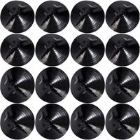 40 ventouses pour pare-soleil de pare-brise, support à ventouses adhésives puissantes-4.50X4.50X4.50CM-Black