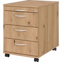 bümö Schreibtisch Serie-XB Freiform: 180 x 100 cm Weiß