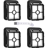 Accessoires pour Bissell Crosswave 3 en 1, 4 pièces 1866F Crosswave Filtre de rechange pour Bissell 17132 et Pet Pro 2225N, filtre pour aspirateur eau et poussière pour Bissell