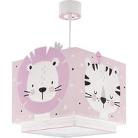 Dalber Plafoniera per bambini Baby Jungle Rosa Giungla Orso Leone Tigre Coniglio