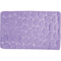 Tapis de bain Microfibre PEBBLE 50x80cm Lavande MSV