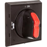 Manopola intermedia nera IP65 con blocco per OT16-125F OHBS2AJ1 1SCA105215R1001