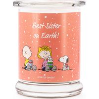 Bougie parfumee aux cacahuetes en pot de verre - cadeau parfume