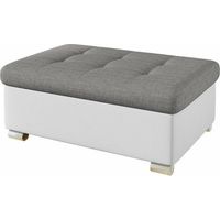 Banc rembourré Comfivo Gemma I, Soft 017 + Lux 05, 41x70x96cm, Diamètre: 0, Faux cuir + Tissu, Pieds: Plastique, 0