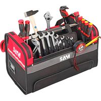 Cassetta tessile da 30l con 28 utensili 1a attrezzatura SAM - CP28BAG