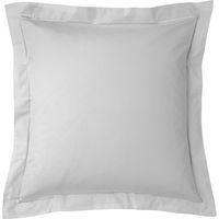 Taie d'oreiller percale de coton peigné "Julian" toutes dimensions Coton Pur - Julian Perle - - Julian Perle - Taie d'oreiller 65 x 65 cm finition points bourdon