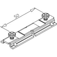 Écrou galva 62 mm – Filetage métrique pas standard – Pour attache rigide tube Deprat – Vissage rapide en série