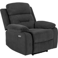 Vansbro fauteuil fauteuil inclinable électrique gris.