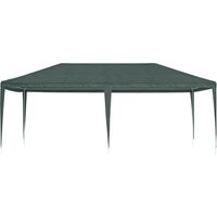 Tente de réception, Pavillon, Pergola, Tente de jardin, professionnelle 4x6 m Vert 90 g/m² OIB1713E