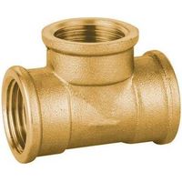 TEE FF IN OTTONE GIALLO PESANTE IBP Misura: 1"1/4