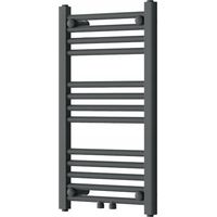 Radiador secatoallas eléctrico 238W 70x40x3cm, Gris