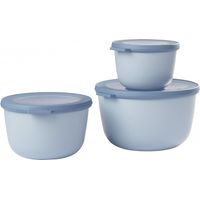 ROSTI MEPAL 106231015700 CIRQULA 3 PIÈCES, PLASTIQUE, NORDIC BLEU, 19,5 X 19,2 X 12 CM