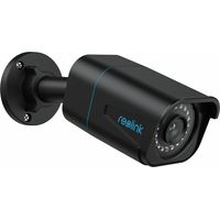 Reolink 8MP 4K Smarte PoE Überwachungskamera Aussen mit Personen-/Autoerkennung, Micro SD Kartensteckplatz, IR Nachtsicht, IP66 Wasserfest, Zeitraffer, Fernzugriff, RLC-810A, Schwarz