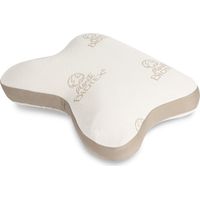 Oreiller trèfle mousse à mémoire végétale 45x55 moelleux Biotex Tethys