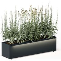 Herstera Garden Planter Balcony 100x25x25cm SET