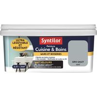 Peinture Cuisine & Bains SYNTILOR Gris galet 2 L