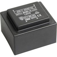 Gerth PTG380801 Transformateur pour circuits imprimés 1 x 230 V 1 x 8 V/AC 3.60 VA 450 mA