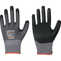Gants LeiKaFlex 1467 taille 9 gris EN 420+ EN 388+EN 407 PSA II LEIPOLD (Par 12)