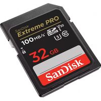 Carte mémoire SD SanDisk Extreme Pro SDHC UHS I U3 Class10 32 Go