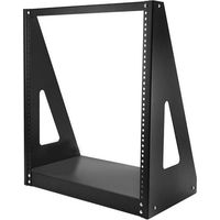StarTech.com 2POSTRACK12 étagère Rack autonome Noir