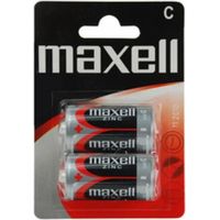 Maxell R14 Zink-Kohle Pack mit 2 Batterien 1,5V