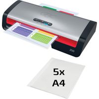 GBC 4410070EU laminador Laminadora térmica 500 mm/min Negro, Acero inoxidable