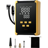 Manan Car Tyre Inflator Electric Air Compressor Pump 12V 150PSI with LED Light