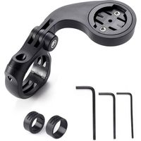 Bike Mount Compatible with Garmin Edge GPS Bike Computer, XOSS, iGPSPORT, Magene, Bike Handlebar Mount 25.4mm 31.8mm Bike Headlight Mount, Camera Mount, Road Bike, Mountain Bike