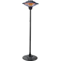 Fornello da esterno con piede a lampione PURLINE HEATY LAMPY