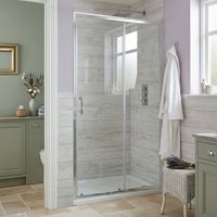Duchy Pentire 6mm Sliding Shower Door 1100mm Wide