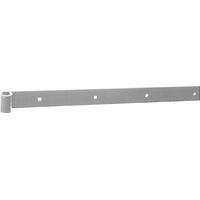 AFBAT - Penture bout carré 14 35x4 l600mm zingué blanc