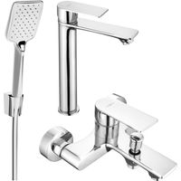 Ensemble de bain Mexen Royo R62, chrome - 72213R62-00