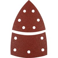 kwb 496118 Deltaschleifpapier Körnung (num) 180 (L x B) 62, 93 mm, mm x 100 mm 5 St.