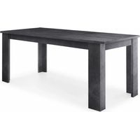 Tavolo Allungabile 140-190 cm in Legno Ardesia Moderno da Salotto