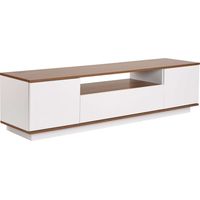 Soporte de TV de madera "Veramont" - 180 x 44 x 44 cm - Marrón oscuro