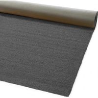 Paillasson Coco Naturel Coloré Antidérapant Sur Mesure Tapis D'Entrée Gris - 25x50 cm