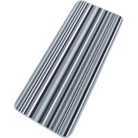 Grau Fußmatte 50 x 200 cm