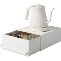 YAMAZAKI 2018 Cassetto, Bianco, 22,2 x 27,5 x 11,5 cm (LxBxH)